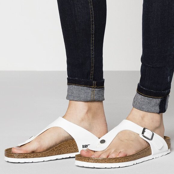 NEW Birkenstock Made in Portugal Gizeh Platform Flex Sandals - Birko-flor® 252